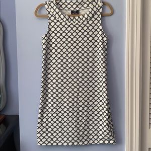 Sailor-Sailor Preppy Sleeveless Dress - White/Navy